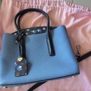 Medium size blue Kate Spade purse